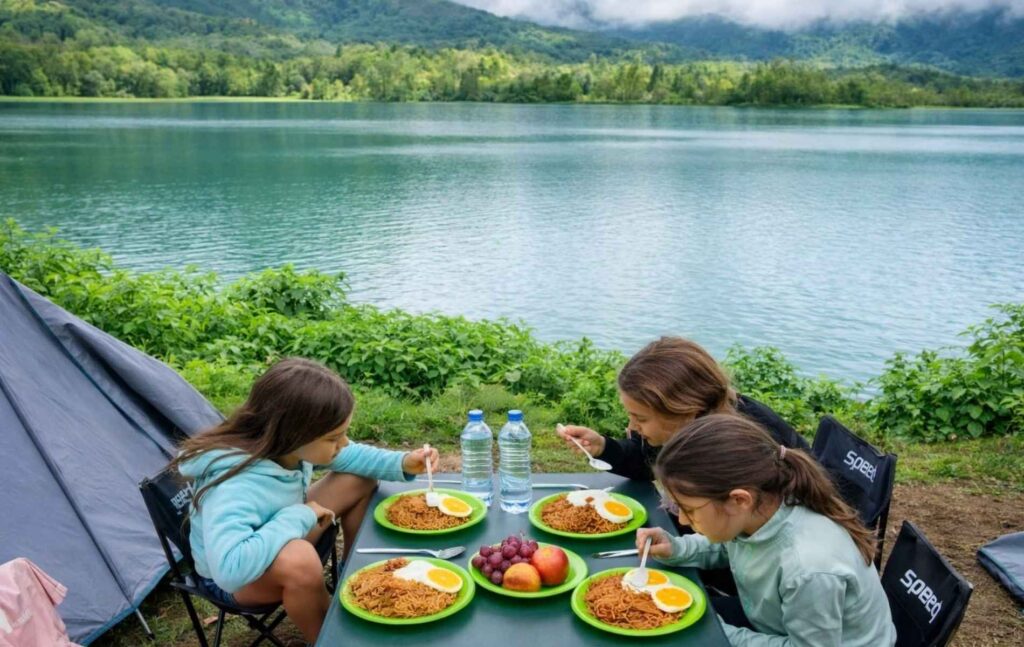 Fried noodles rinjani lunch menu 2