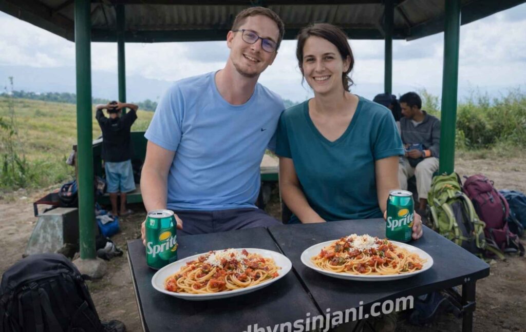 Spageti lunch menu day2 and day3